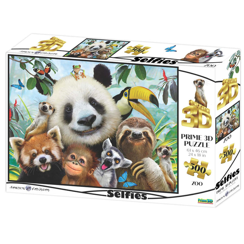 3D Puzzle, Zoo Selfie