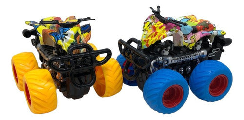 Friction Monster Trucks, Off Road Climbing Trucks, Color May Vary