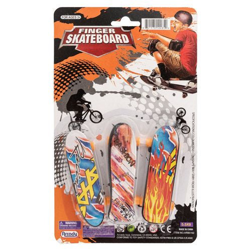 Finger Skateboards, 3 Piece Set