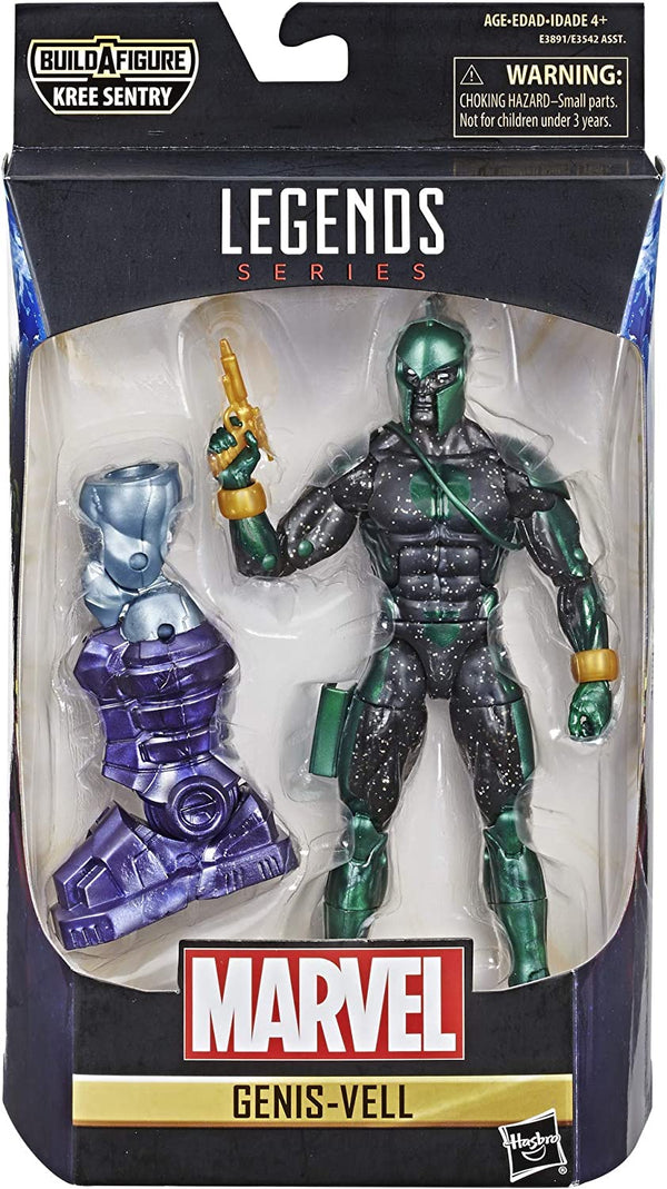 Marvel 6-inch Legends Genis-Vell Figure for Collectors, Kids, and Fans