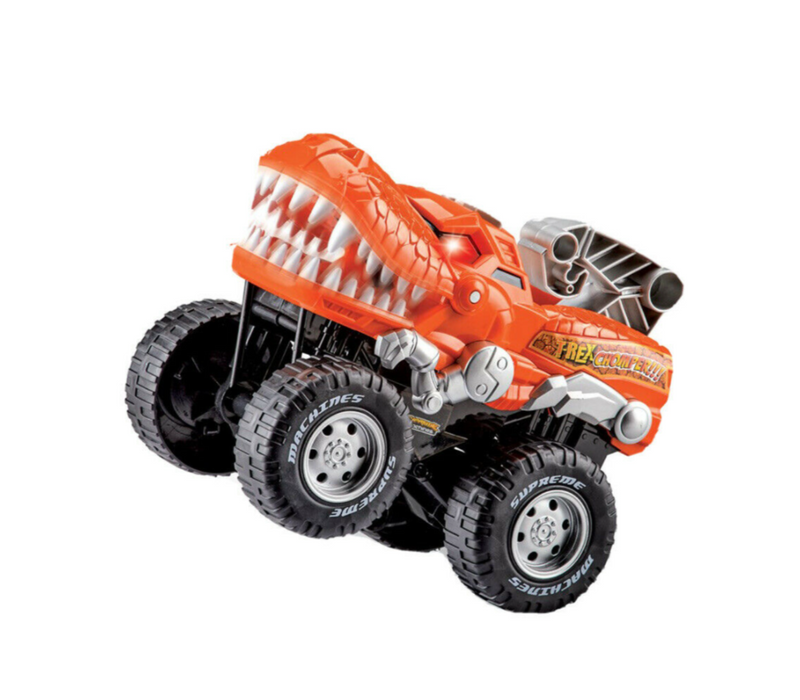 T-Rex Monster Truck - Supreme Machines, Red - sctoyswholesale