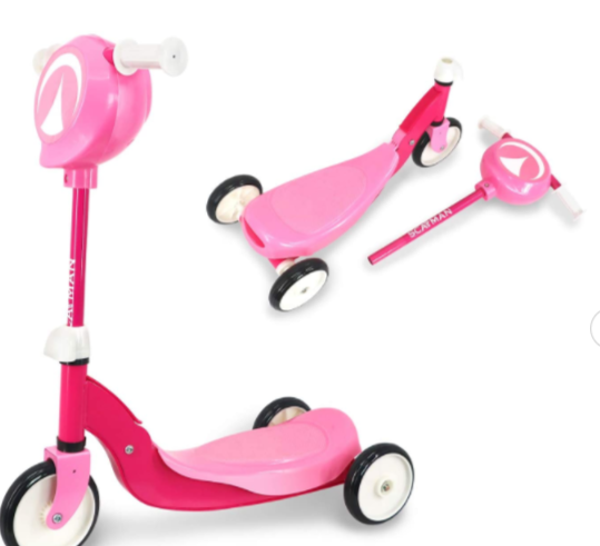 Scarman 3 Wheels Kick Scooter for Kids 2-5 Ages - sctoyswholesale