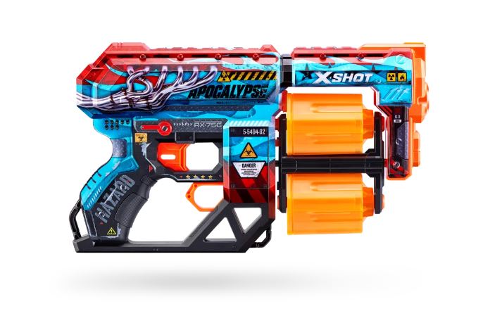 X-Shot Skins Dread Foam Dart Blaster (12 Dart) by ZURU