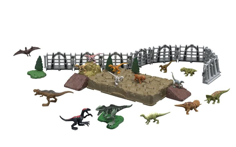 Jurassic World Minis Mega On-The-Go Dinosaur Danger Set