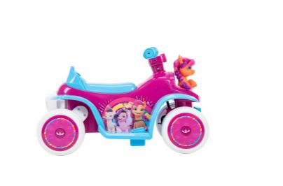 Huffy My Little Pony 6V Battery Powered Ride-On Bubble Mini Quad - Purple