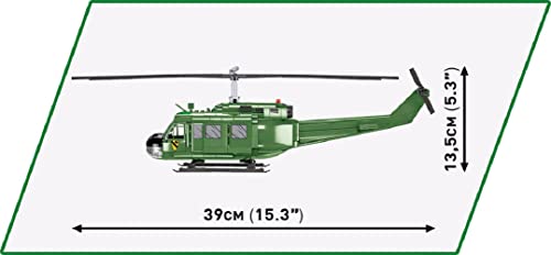 COBI Vietnam War Bell UH-1 Huey Iroquois Helicopter,Various - sctoyswholesale