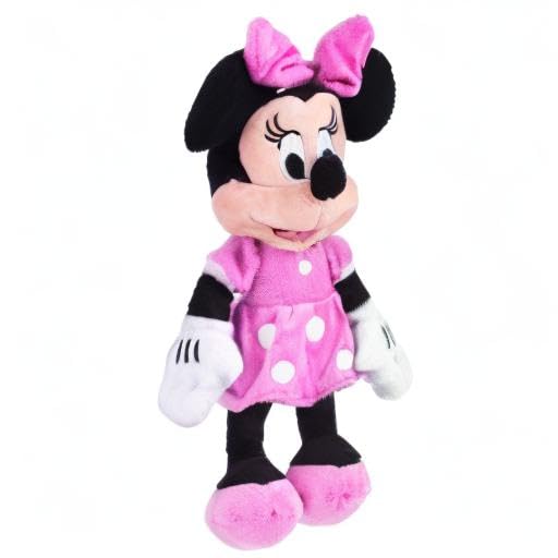 Minnie Disney Pink 11" Beans Plush, Multi, 6"