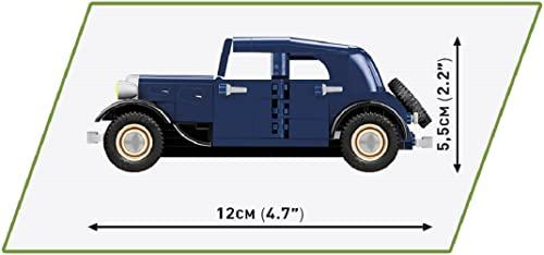 COBI Historical Collection: World War II 1934 Citroen Traction 7A Vehicle, Navy Blue - sctoyswholesale