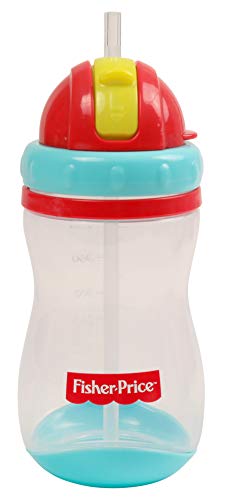 Fisher Price Unisex Baby 14 Oz Single Pack Pop Up Straw Sipper Cup - sctoyswholesale