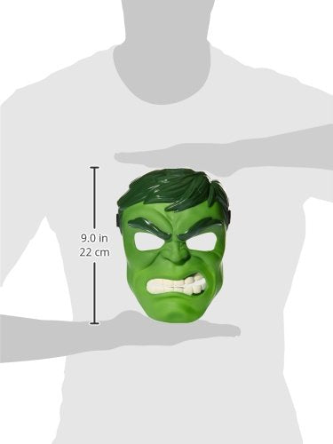 Marvel Hulk Hero Mask, Classic Design, Inspired By Avengers Endgame, Super Hero Toys, Kids Halloween Costume, Ages 5 and Up