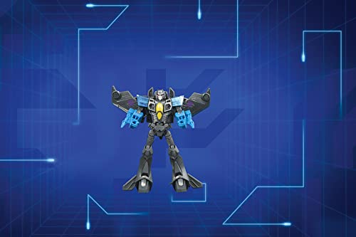 Transformers Toys EarthSpark Warrior Class Skywarp Action Figure, 5-Inch