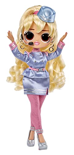 L.O.L. Surprise! World Travel™ Fly Gurl Fashion Doll with 15 Surprises Including Fashion Outfit, Accessories and Reusable Playset – Great Gift for Girls Ages 4+