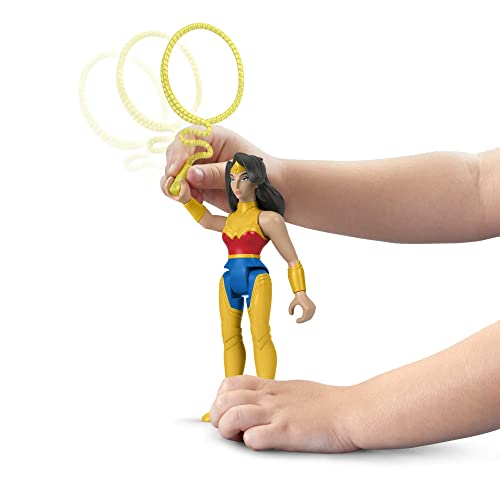 Fisher-Price DC League of Super-Pets Wonder Woman & PB, set of 2 poseable figures with accessory - sctoyswholesale