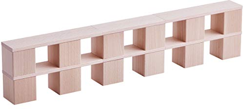 HABA Clever Up! Building Wooden Block System 4.0 for Ages 12 Months to 8 Years