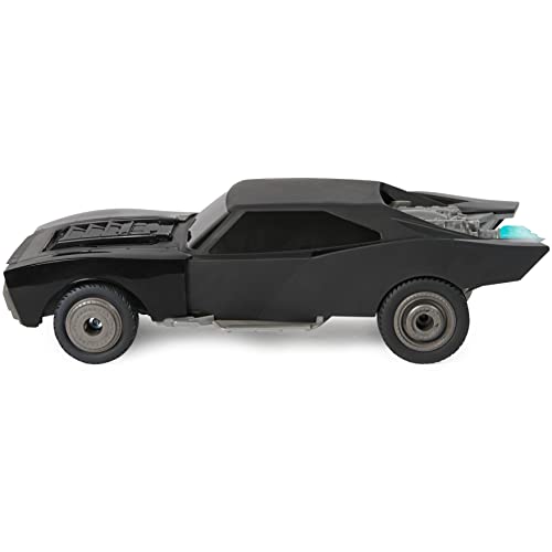 DC Comics, The Batman Turbo Boost Batmobile, Remote Control Car with Official Batman Movie Styling Kids Toys for Boys and Girls Ages 4 and Up