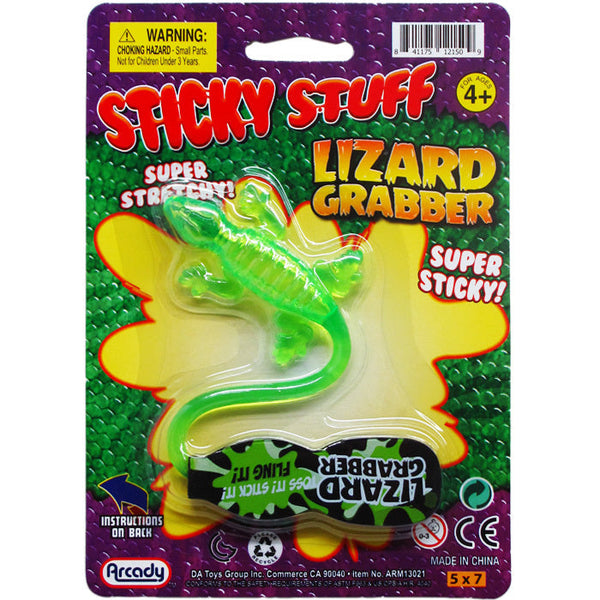 Sticky Stuff, Lizard Grabber, Assorted Colors