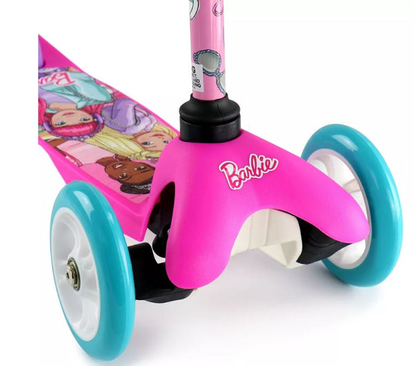 Barbie Tilt and Turn 3 Wheels Scooter