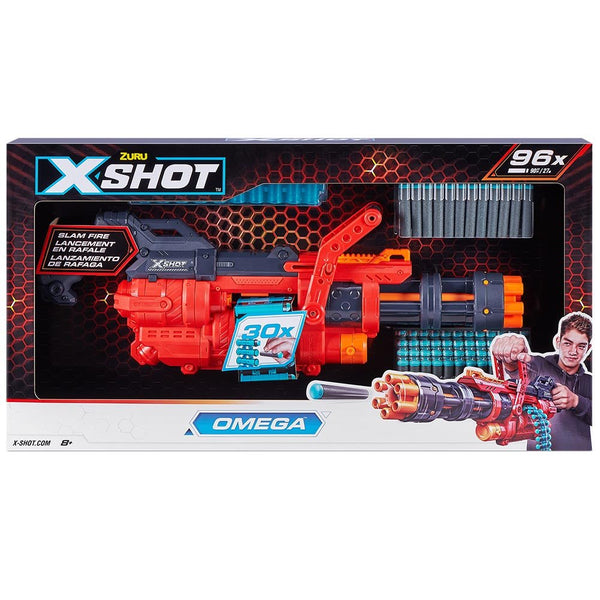 ZURU X-Shot Omega Soft Dart Blaster Gun