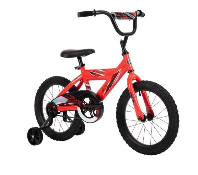 Huffy 16" Whirl Kids' Bike with Training Wheels - Red