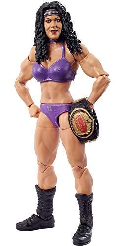 WWE Wrestlemania 37 Elite Collection Chyna Action Figure with Women’s Championship and Paul Ellering and Rocco BuildAFigure Pieces6 in Posable Collectible Gift Fans Ages 8 Years Old and Up - sctoyswholesale