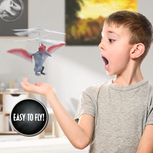 Wow! Stuff Jurassic World Toys Pteranodon Dinosaur Flyer | Remote Controlled Flying Dinosaur Controlled by Your Hands | Official Jurassic World and Camp Cretaceous Toys, Gifts and Collectibles