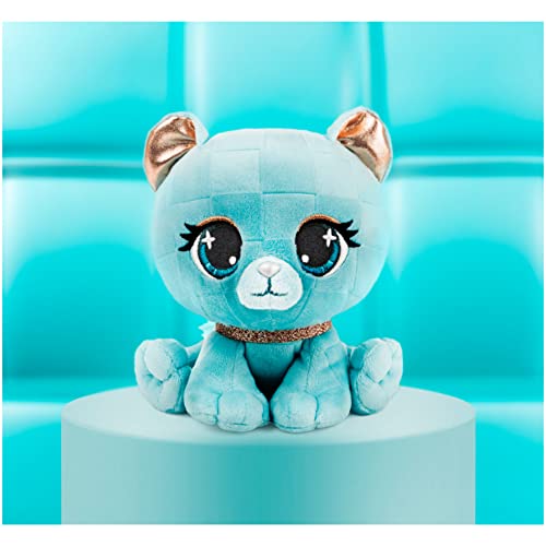 GUND P.Lushes Designer Fashion Pets Audrey Park Panther Premium Stuffed Animal Soft Plush, Blue, 6” - sctoyswholesale