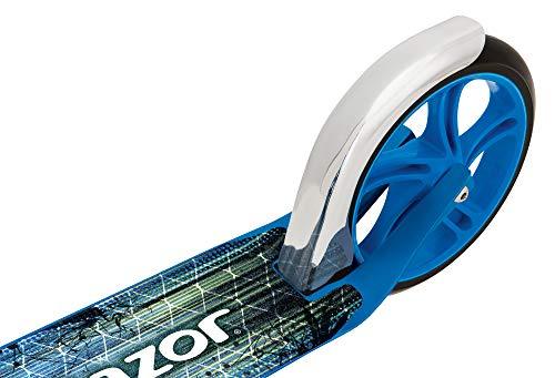 Razor A5 LUX Kick Scooter - Blue - FFP ,38.6 Inch - sctoyswholesale