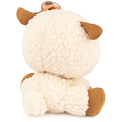 GUND P.Lushes Designer Fashion Pets Ba-Bah La'Creme Premium Llama Stuffed Animal, Crème and Gold, 6” - sctoyswholesale