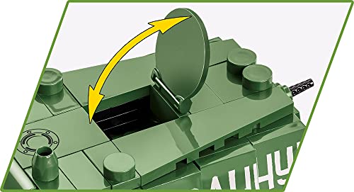 COBI Historical Collection: World War II KV-1 Heavy Tank (2555) , Green - sctoyswholesale