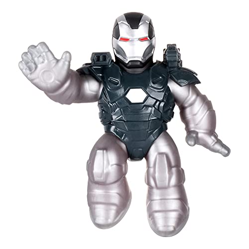 Heroes of Goo Jit Zu Marvel War Machine Hero Pack - Super Scrunchy Bead Filled Marvel Figures 4.5'' Tall