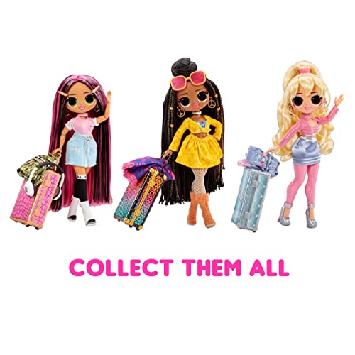 L.O.L. Surprise! World Travel™ Fly Gurl Fashion Doll with 15 Surprises Including Fashion Outfit, Accessories and Reusable Playset – Great Gift for Girls Ages 4+