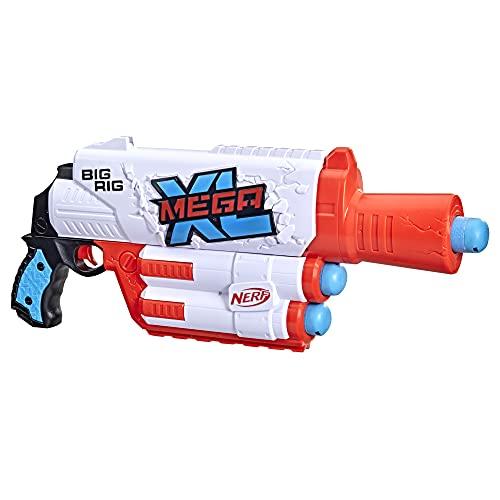 NERF Mega XL Big Rig Blaster, Largest Mega Darts Ever, 3 Mega XL Whistler Darts - sctoyswholesale