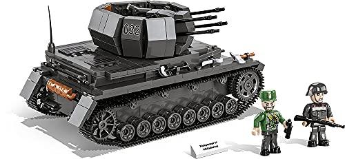 COBI Historical Collection Flakpanzer IV Wirbelwind, Black - sctoyswholesale