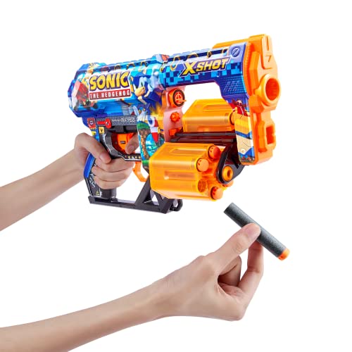 X-Shot Skins Dread Foam Dart Blaster (12 Dart) by ZURU