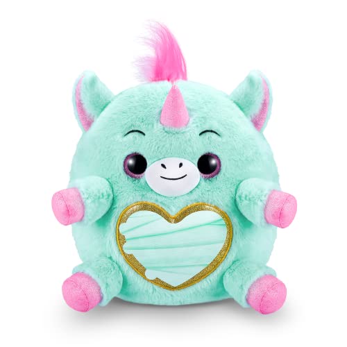 Rainbocorns Unicorn Rescue Surprise Collectible Plush Stuffed Animal by ZURU, Colors May Vary