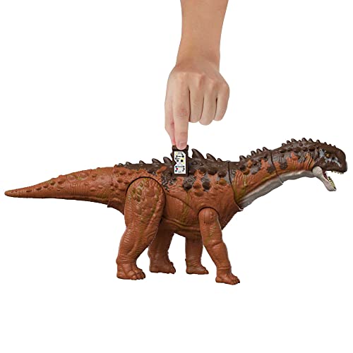 Jurassic World Dominion Massive Action Ampelosaurus Dinosaur Action Figure with Motion and Sound