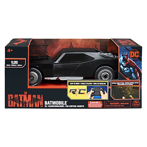 DC Comics, The Batman Batmobile Remote Control Car with Official Batman Movie Styling - sctoyswholesale