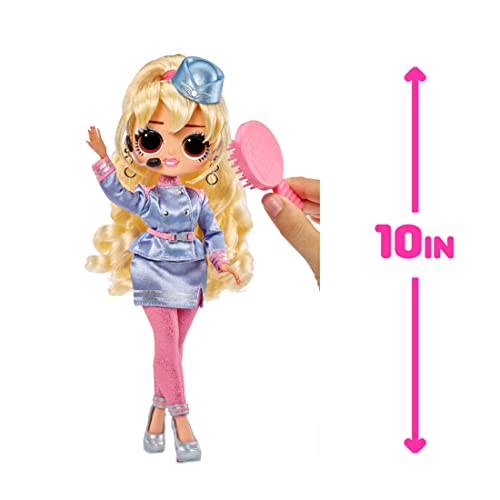 L.O.L. Surprise! World Travel™ Fly Gurl Fashion Doll with 15 Surprises Including Fashion Outfit, Accessories and Reusable Playset – Great Gift for Girls Ages 4+