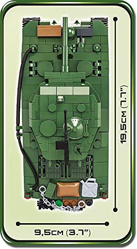 COBI Historical Collection Sherman M4A3E2 Jumbo Tank, Green - sctoyswholesale