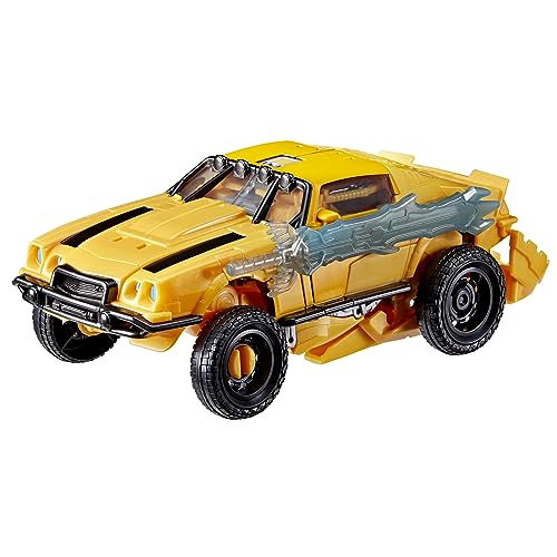 Transformers Toys Rise of The Beasts Movie, Beast-Mode Bumblebee Converting Toy with Lights and Sounds