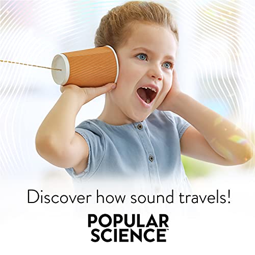 POPULAR SCIENCE 5 Senses Discovery Lab Science Kit | STEM Toys and Gifts for Educational and Fun Experiments for Families and Children Ages 8 Years +12