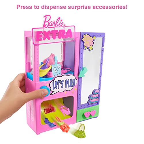 Barbie Extra Surprise Fashion Playset with 20 Pieces Including Pet Poodle, Closet and Push-Button Feature That Dispenses Fashion Accessories - sctoyswholesale