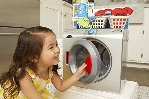 Little Tikes First Washer-Dryer Realistic Pretend Play Appliance for Kids, Multicolor - sctoyswholesale