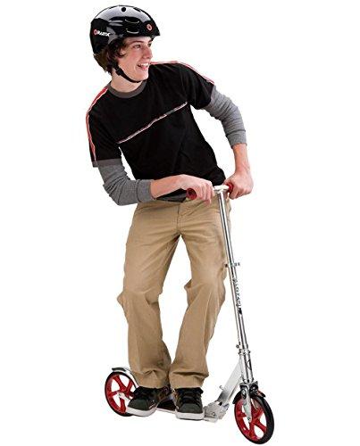 Razor A5 LUX Kick Scooter - Red - FFP , 38.6 Inch - sctoyswholesale