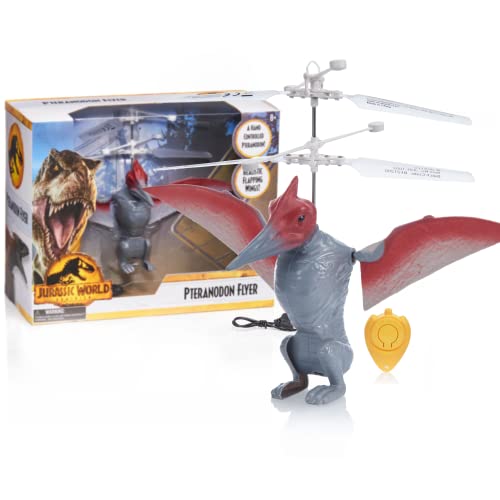 Wow! Stuff Jurassic World Toys Pteranodon Dinosaur Flyer | Remote Controlled Flying Dinosaur Controlled by Your Hands | Official Jurassic World and Camp Cretaceous Toys, Gifts and Collectibles