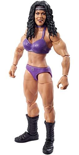 WWE Wrestlemania 37 Elite Collection Chyna Action Figure with Women’s Championship and Paul Ellering and Rocco BuildAFigure Pieces6 in Posable Collectible Gift Fans Ages 8 Years Old and Up - sctoyswholesale