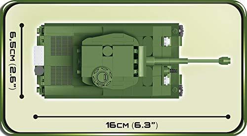 COBI Historical Collection M4A3E8 Sherman (Easy Eight) Tank, Army Green - sctoyswholesale