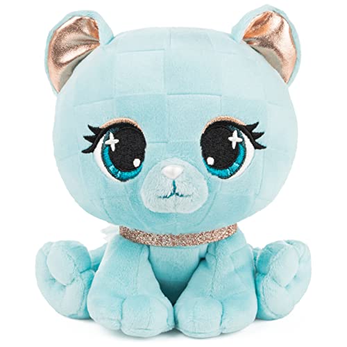 GUND P.Lushes Designer Fashion Pets Audrey Park Panther Premium Stuffed Animal Soft Plush, Blue, 6” - sctoyswholesale