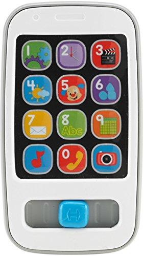 Fisher-Price Laugh & Learn Smart Phone, White - sctoyswholesale