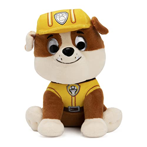 GUND Paw Patrol Rubble in Signature Construction Uniform for Ages 1 and Up, 6" - sctoyswholesale